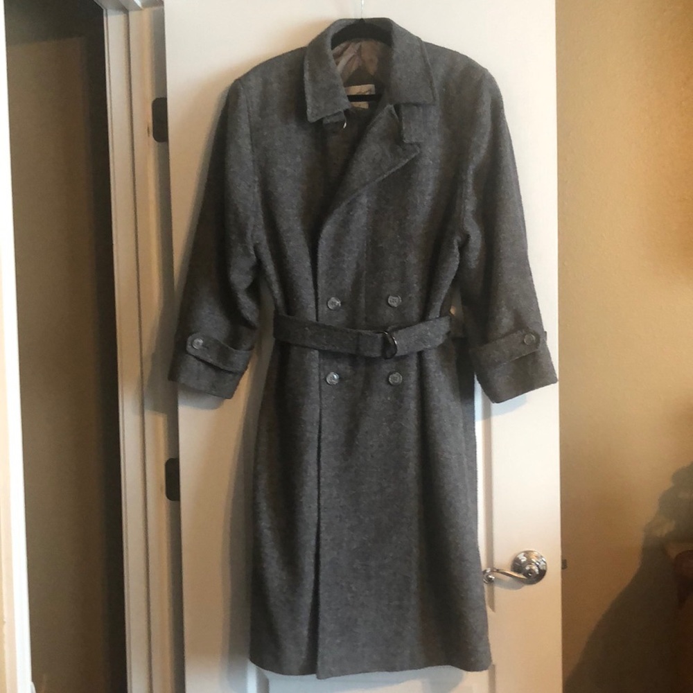 Scott Ross Wool Blend Trench Coat